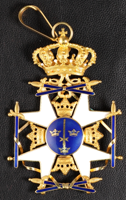 Royal Order of the Sword (Full size),Commander Grand Cross badge皇家佩劍勳章大十字指揮官級(官方版)