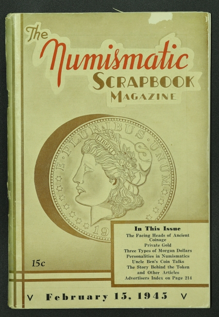 Numismatic Scrapbook Magazine錢幣收藏剪貼簿雜誌