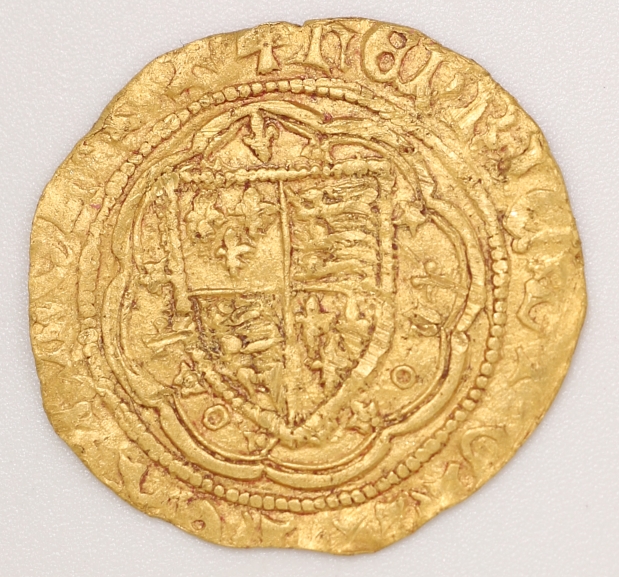 Henry IV light coinage gold ¼ noble亨利四世金¼貴族輕幣