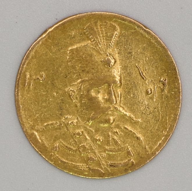 Qajar Dynasty Mozaffar Ad-Din Shah Qajar ½ Gold Toman 卡扎爾王朝 穆扎法爾丁·沙·卡扎爾 ½ 金土曼