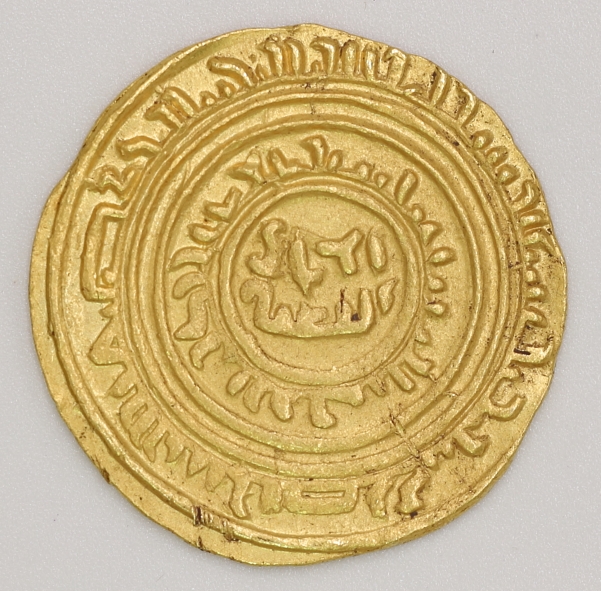 Crusaders Kingdom Imitation of Al-Amir 2nd Gold Dinar 十字軍國家 仿法蒂瑪王朝 阿米爾 第二型金第納爾