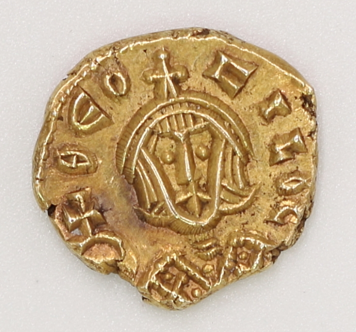 Byzantine Empire Theophilos Solidus Gold Coin拜占庭帝國 狄奧斐盧斯 索利都斯金幣