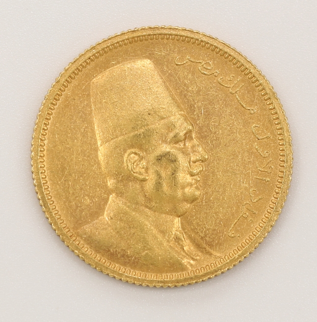 Kingdom of Egypt Fuad I 100 Qirsh 埃及王國 福阿德一世 100庫魯什