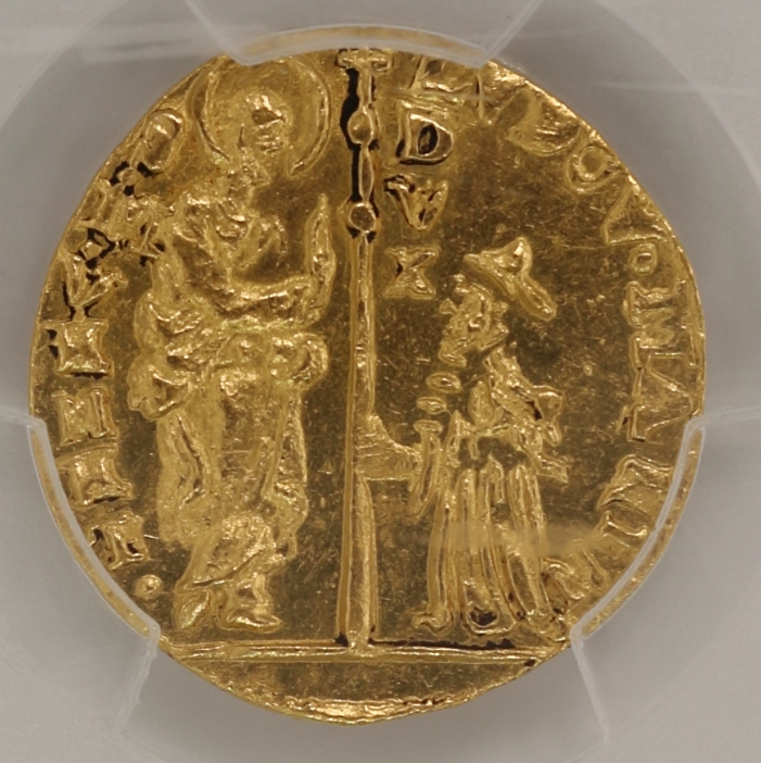 Republic of Venice Ludovico Manin Ducato Gold Coin 威尼斯共和國 盧多維克·馬寧 達克特金幣